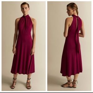 Massimo Dutti  halter dress S